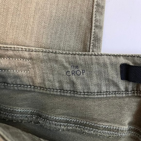 Liverpool Jeans Company Olive Avery Crop - Size 2/26 - Picture 3 of 9